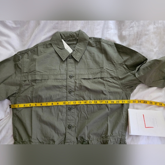 Levi's Parachute Baggy Jumpsuit  Deep Lichen - Green 100 Cotton BNWT - Picture 8 of 16